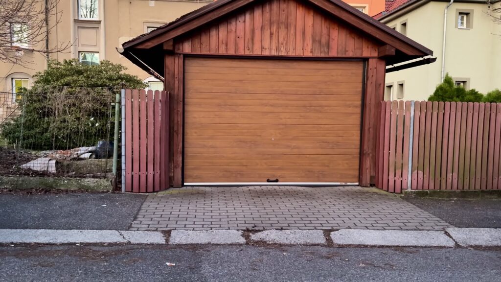 D.A.R.T Construction - Custom Home Builder in South Carolina - D.A.R.T Construction An Impressive Rustic Wooden Garage Displaying Modern Architectural Features and Style